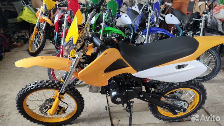 Питбайк 17/14 мотоцикл 125 кроссовый