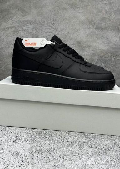 Кроссовки Nike Air Force 1 Supreme Black