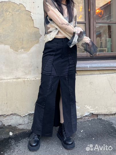 Юбка - Графит -L