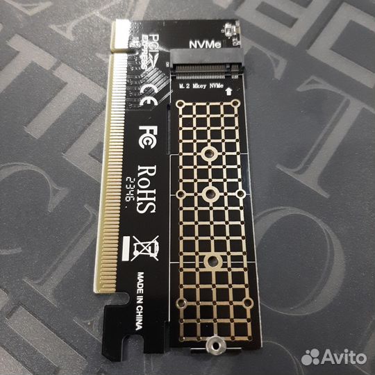 M.2 на pcie x16