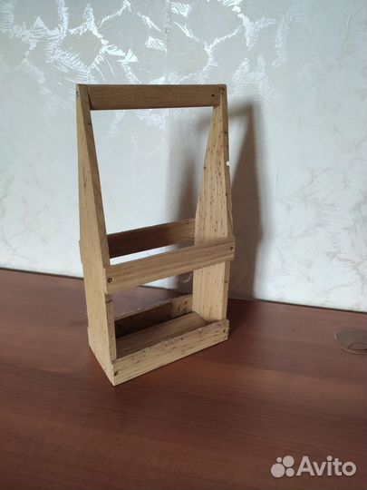 Подставка для бутылок дубовая