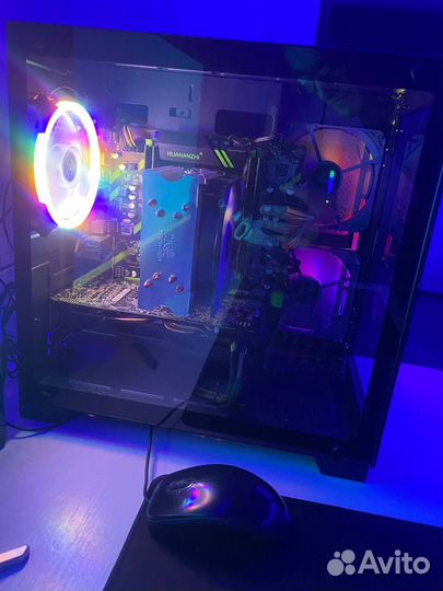 Игровой системный блок Xeon e5 2650v2 RX580 32GB