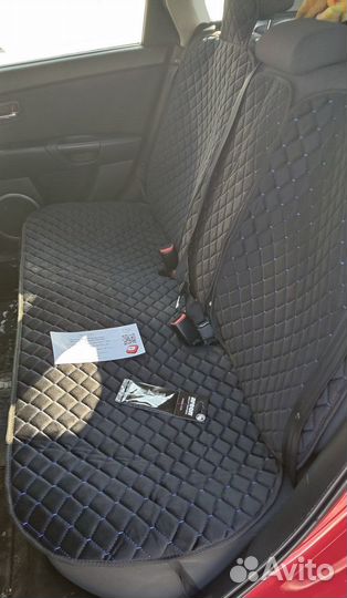 Чехлы накидки на задний ряд (Велюр)