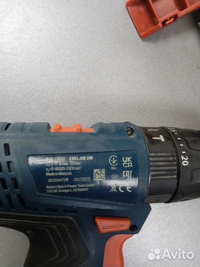 Отличный шуруповёрт ударный Bosch GSB120-Li