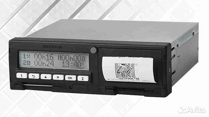 Новый цифровой тахограф Штрих-М.С блоком скзи