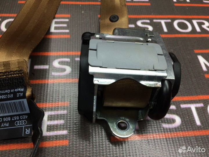 Ремень безопасности задний правый Audi A8 4E/D3