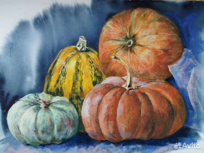 Картина пастелью