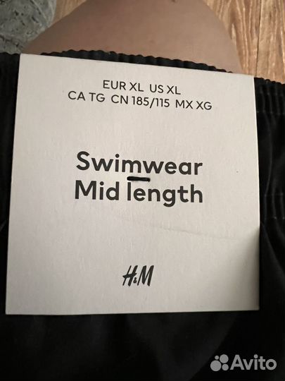 Новые плавательные шорты H&M из Германии на 52-54