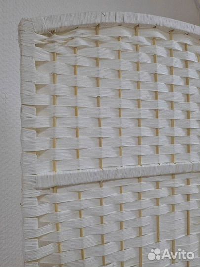 Ширма из натурального ротанга