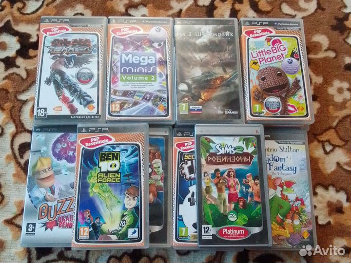 Диски для psp