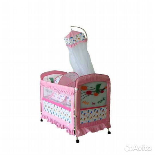 Детская кровать манеж с матрасом