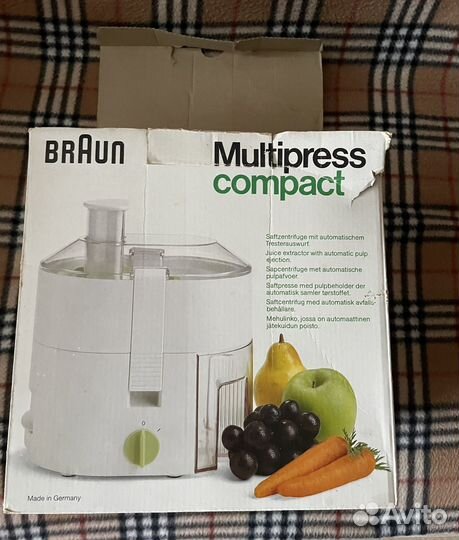 Соковыжималка braun