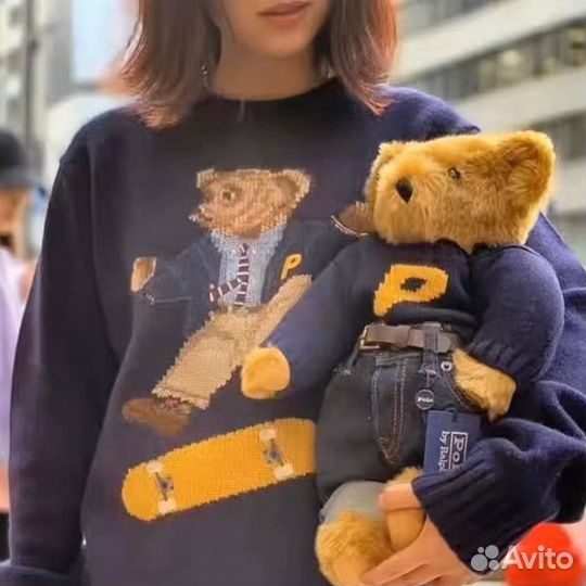 Шерстяной свитер Palace x Polo Ralph Lauren