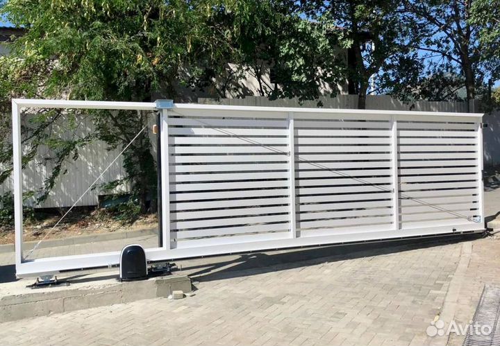 Откатные ворота 