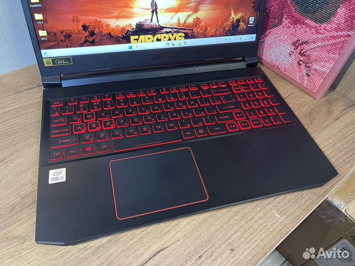 Игровой Acer Nitro RTX 3050/i5-10300H/16 гб/SSD