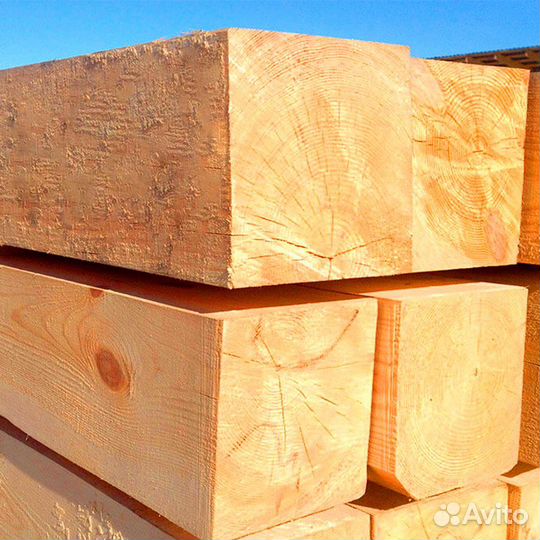 Строганный брус, влагостойкий, лиственница