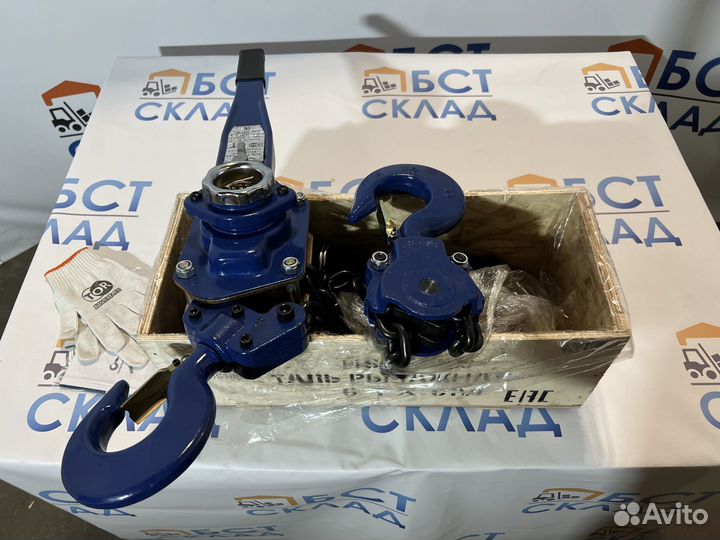 Таль ручная рычажная TOR трр-тршср 6 т 6 м