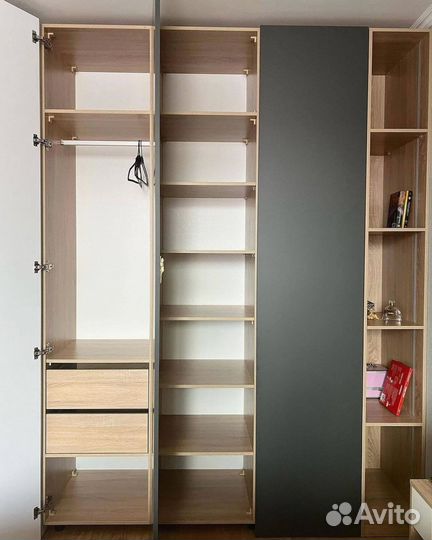 Шкаф с фрезеровкой