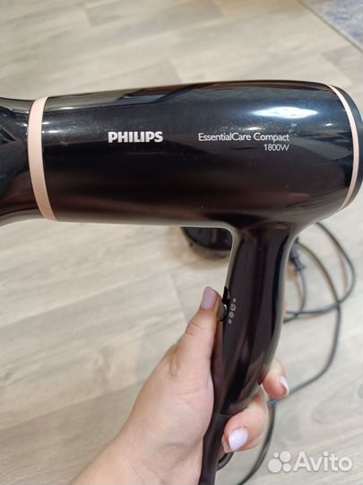 Фен Philips Essential Care compact 1800w