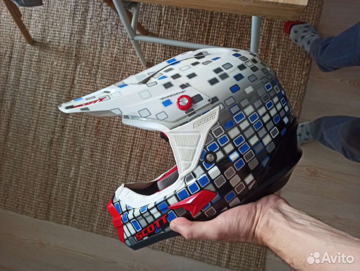 Кроссовый шлем Scott Airborn Mosaic