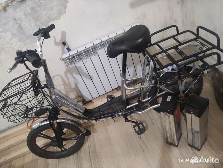 Электровел. Minaco V8 pro c 2 аккумулятор. 60/20Ah