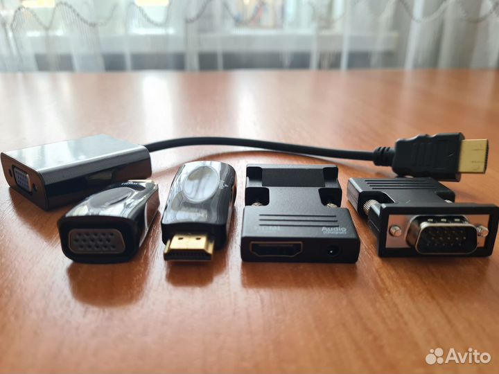 Переходник hdmi - VGA + aux