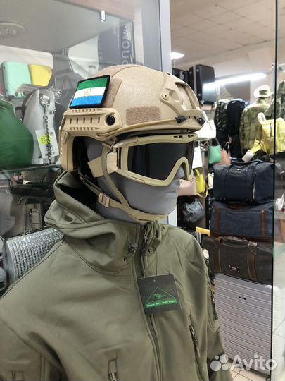 Костюм softshell олива на флисе