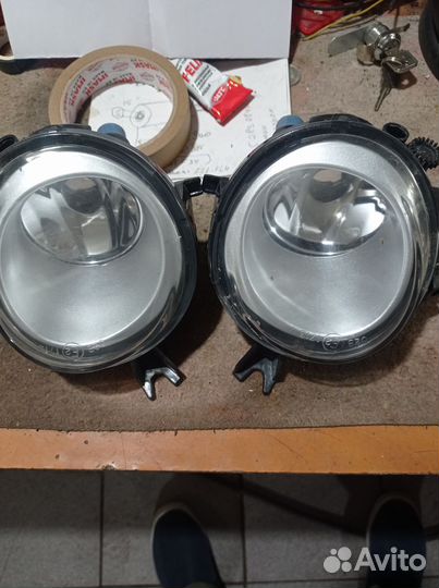 Туманки на touareg 1(рестайлинг)