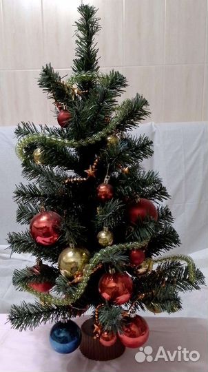 Елка искусственная, высота 65 см