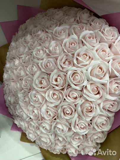 Мыльные розы 100 шт