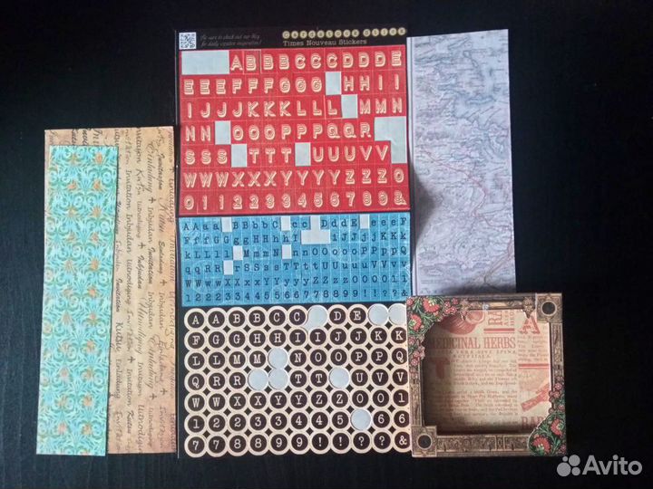 Материалы для скрапбукинга вырубки вырезки