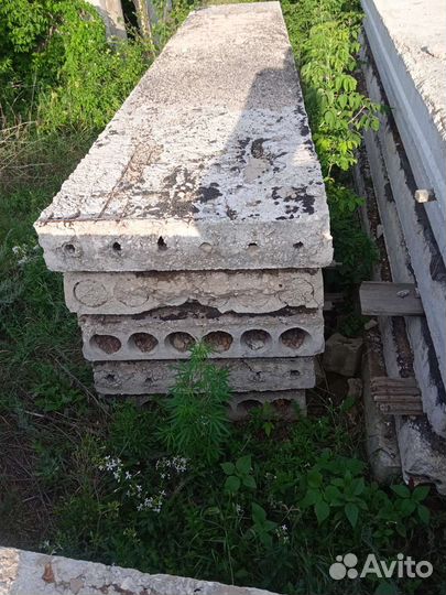 Плиты перекрытия пустотные бу