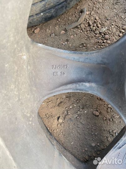 Литье колеса в сборе R16 5x100Carina Corona Golf 4