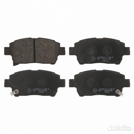 Колодки тормозные передние honda civic (EJ, EK SED+3HB) (1995-2001) 1.6