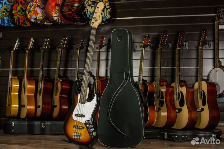 Бас гитара 4-струнная