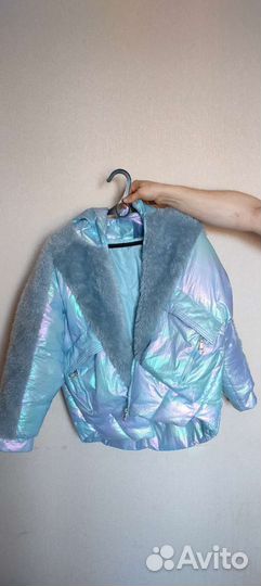 Куртка демисезонная женская 50 52 синяя