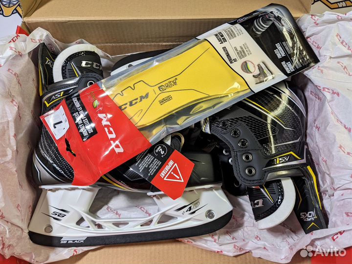 Коньки ccm super tacks as1 хоккейные sr 7 D