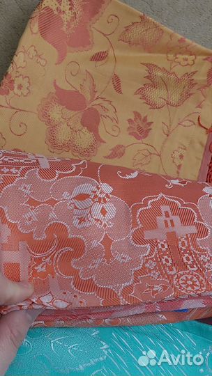 Шелковый платок СССР женский