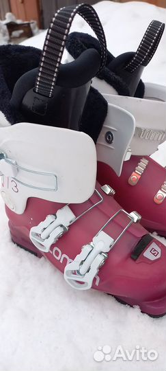 Лыжные ботинки salomon для горных лыж