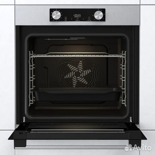 Духовой шкаф Gorenje BO6735E02XK, черный