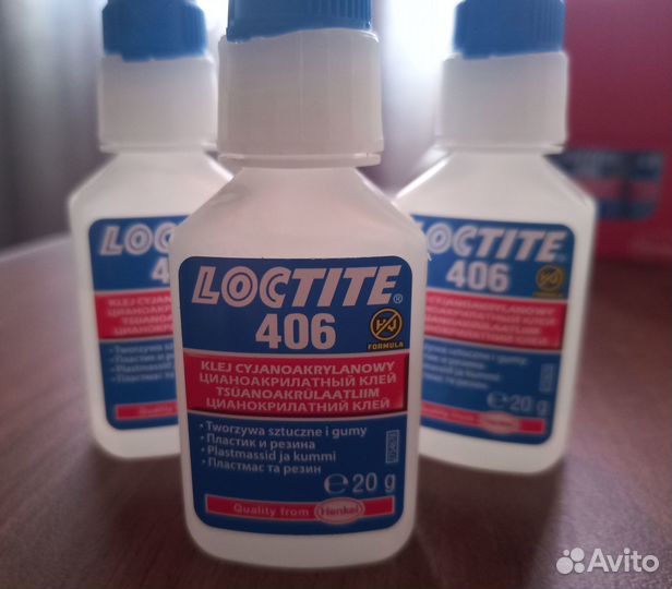 Цианоакрилатный клей Loctite 406