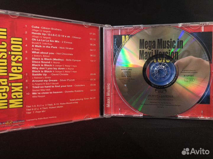 CD Various – Mega Music in Maxi Version