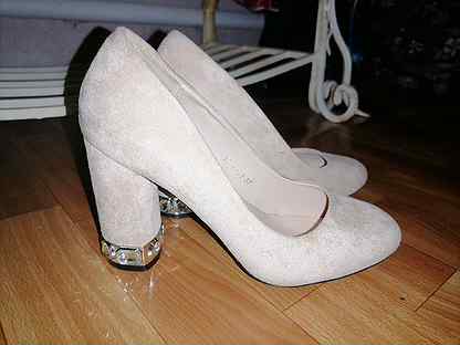 Туфли женские 37 размер замшевые