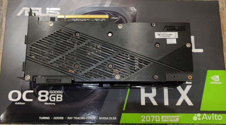 Видеокарта Asus RTX 2070 Super dual