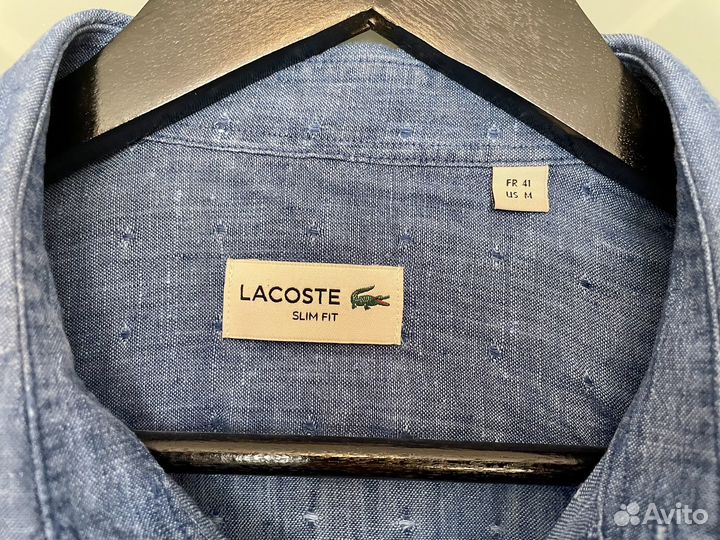 Рубашка мужская lacoste оригинал