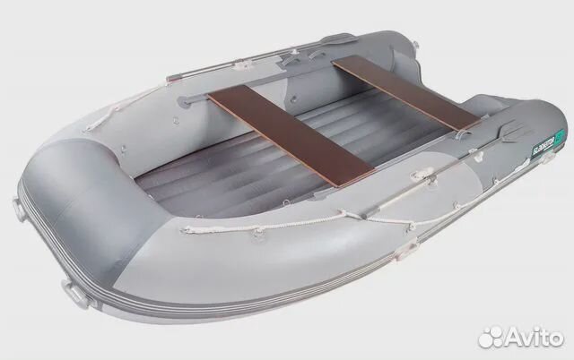 Надувная лодка gladiator E420S белый/серый