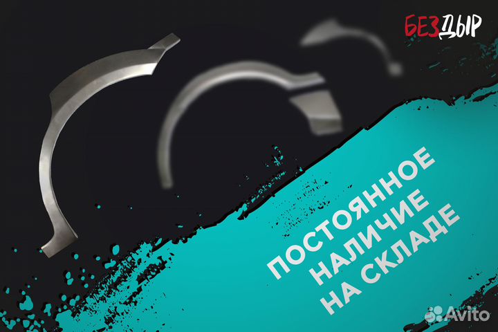 Кузовная арка SsangYong Kyron 1 правая