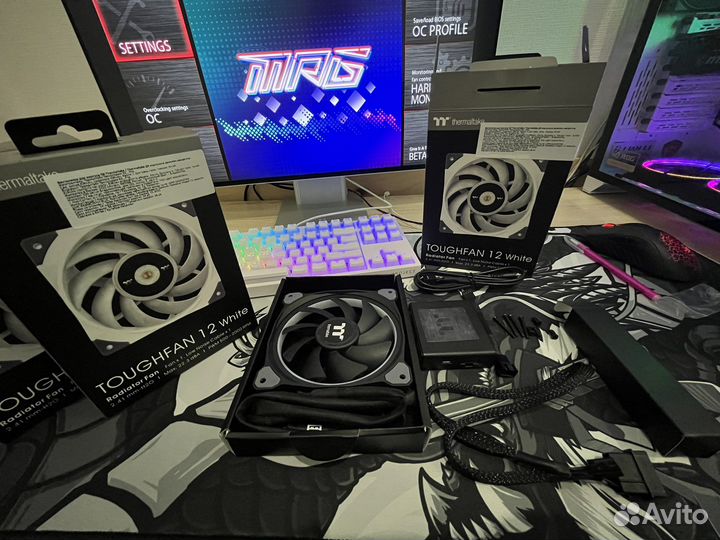 Корпусные вентиляторы 120мм