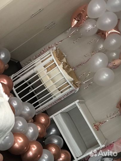 Детская кроватка трансформер 5 в 1