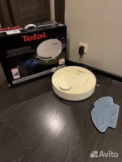 Робот пылесос tefal x plorer serie 75 total care